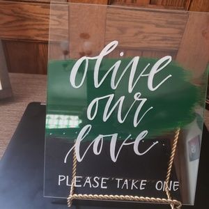 Wedding Favor sign